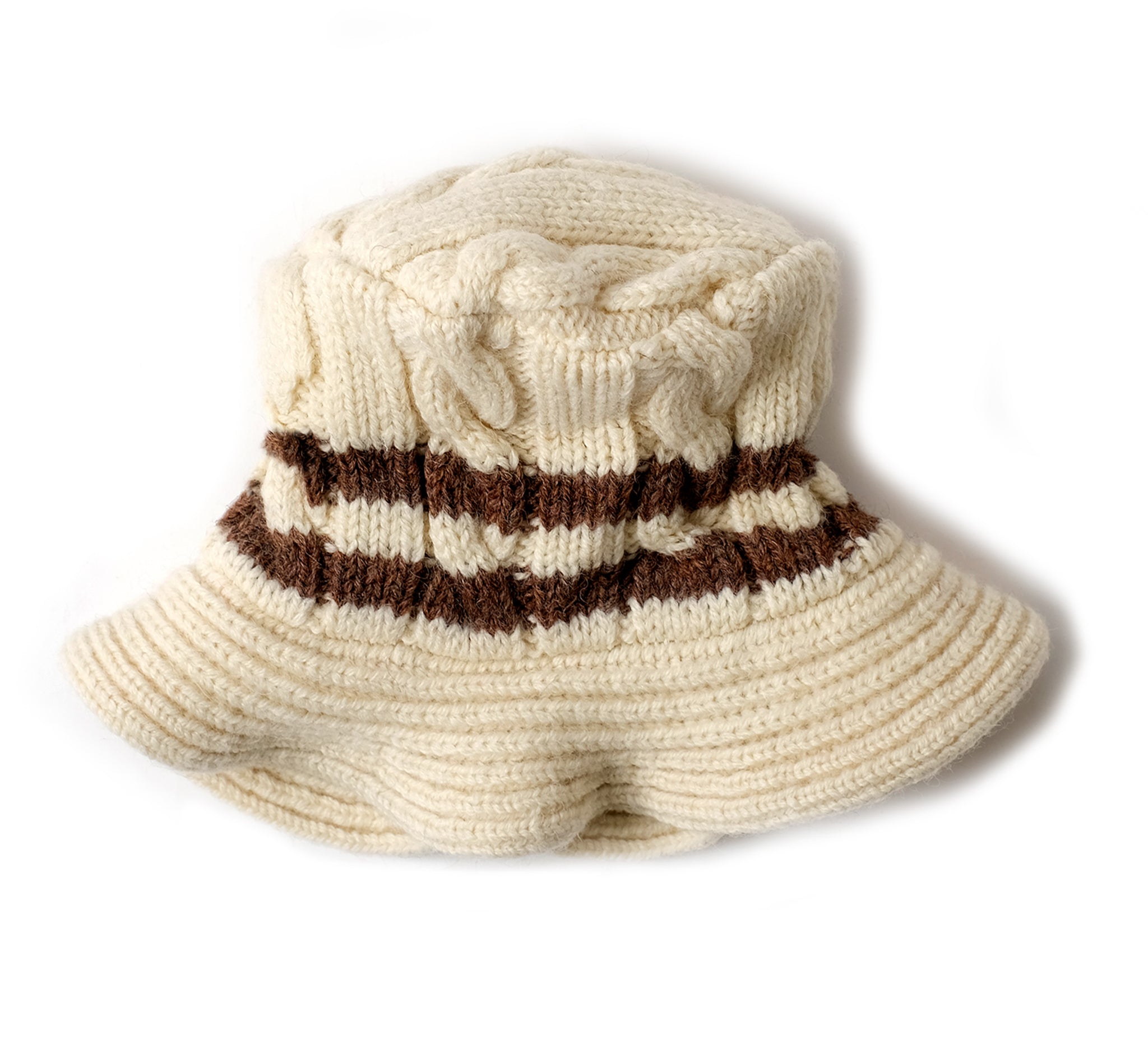 Meon Cricket Bucket Ecru Brown – Horatio - Main Image