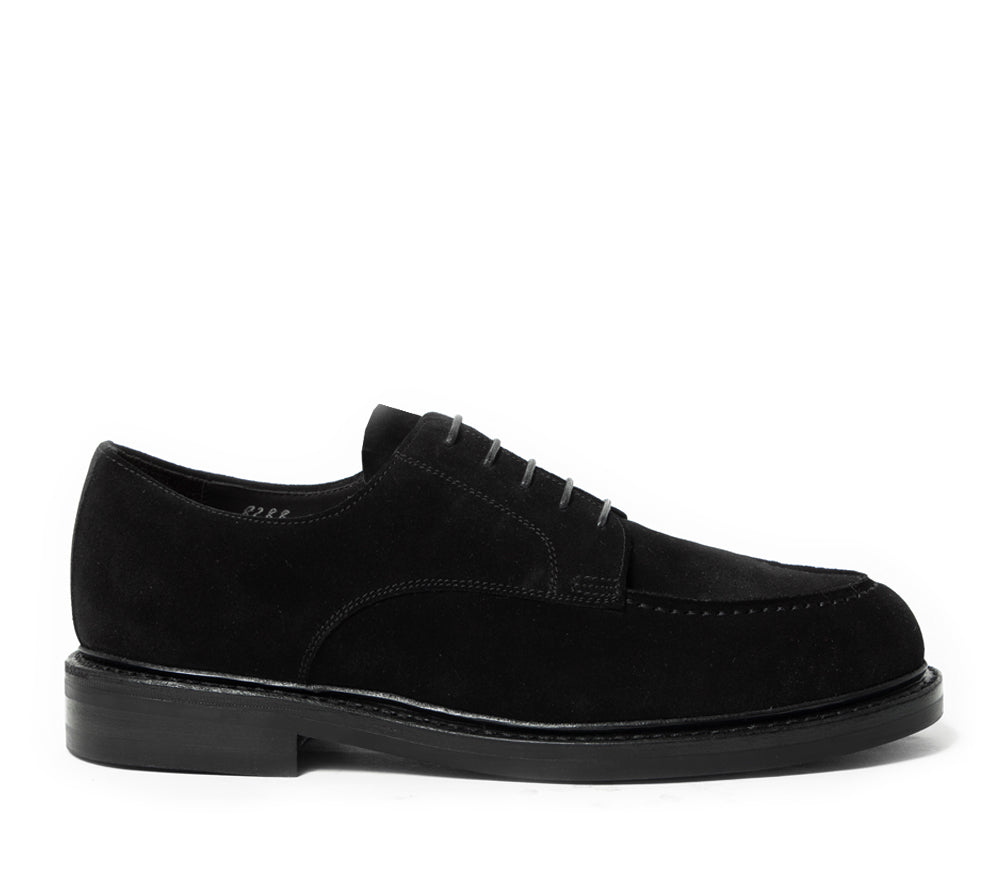 Norfolk Derby - Black Suede – Horatio