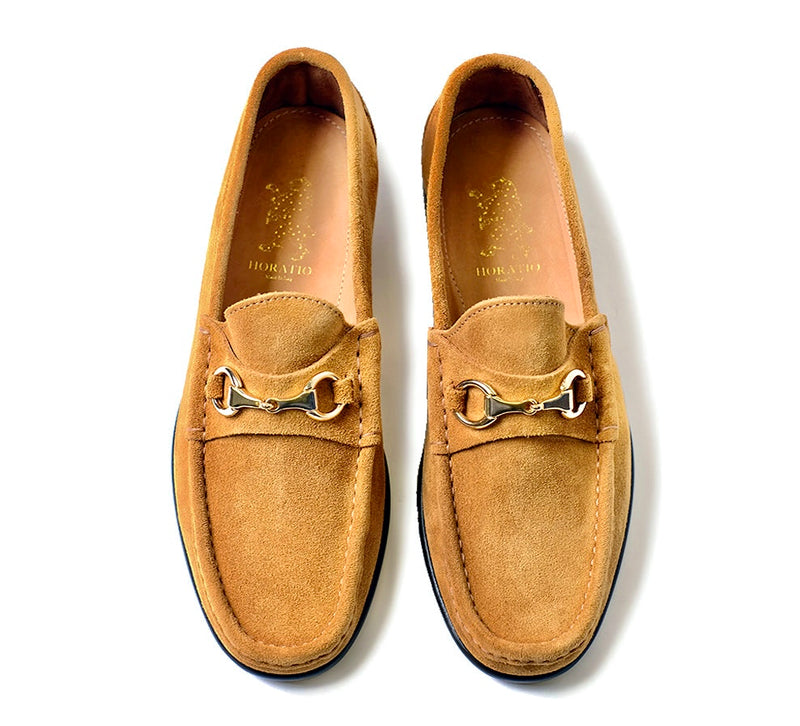 Unlined Beaufoy Loafer - Tan Suede