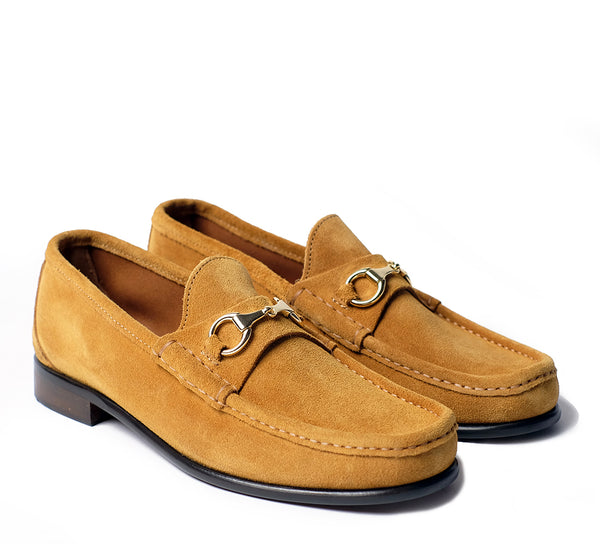Unlined Beaufoy Loafer - Tan Suede