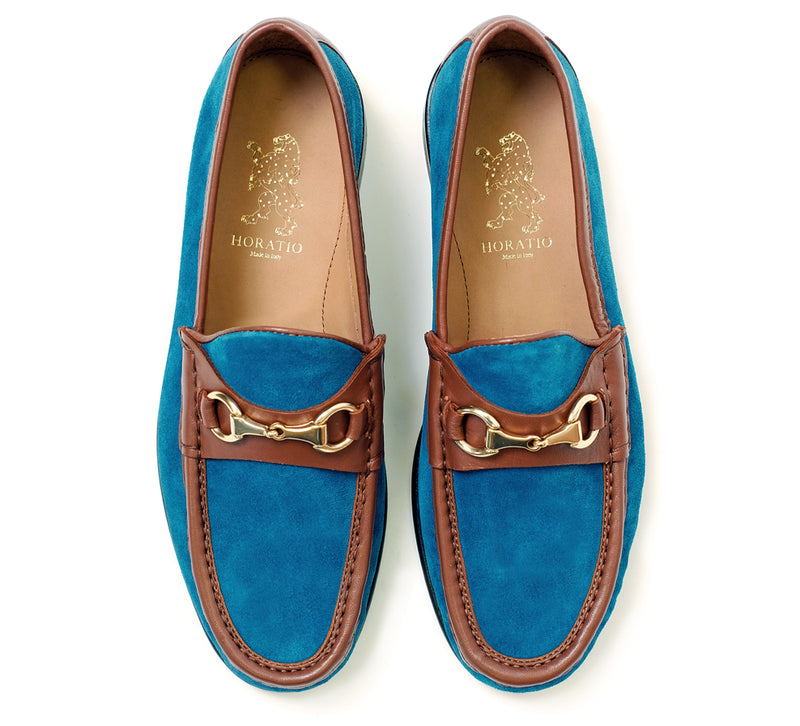 Beaufoy Loafer - Teal Chestnut