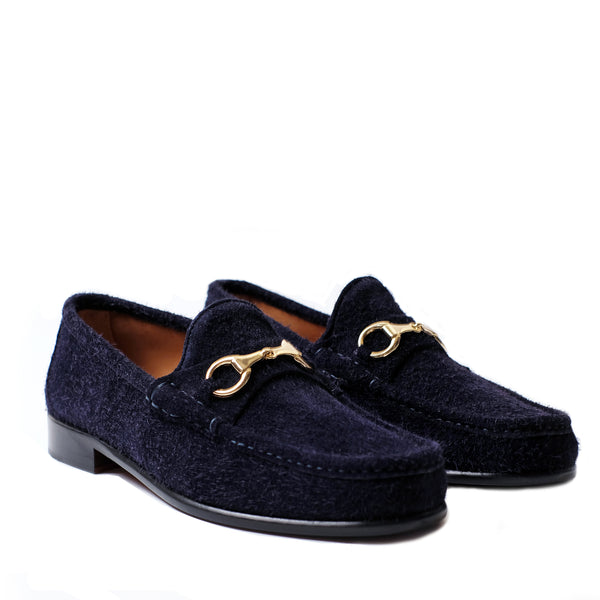 Beaufoy Loafer - Midnight Hairy Suede