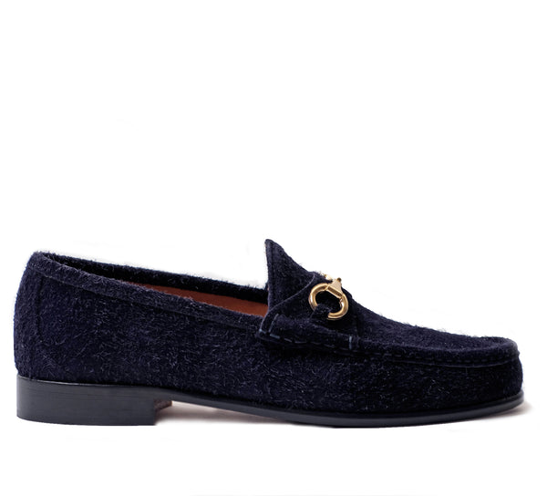 Beaufoy Loafer - Midnight Hairy Suede