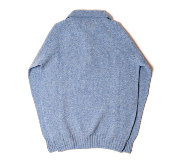 Kowdray Shaggy Polo - Blue
