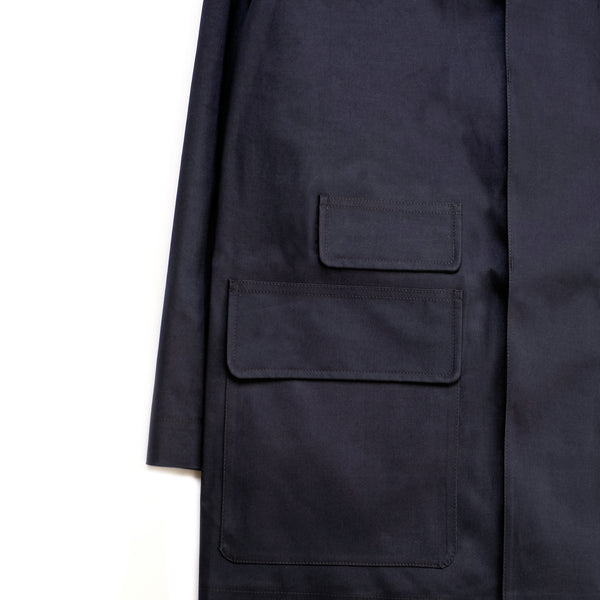Brockendon Car Coat - Navy