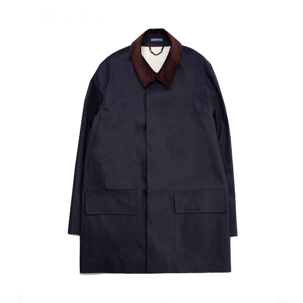 Brockendon Car Coat - Navy