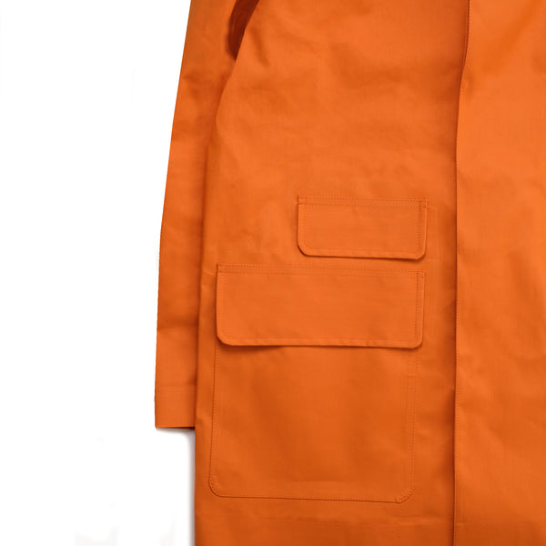 Brockendon Car Coat - Orange