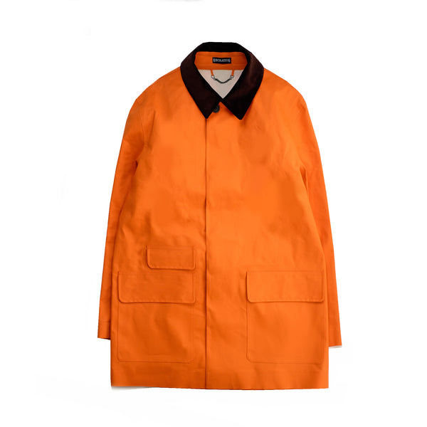Brockendon Car Coat - Orange