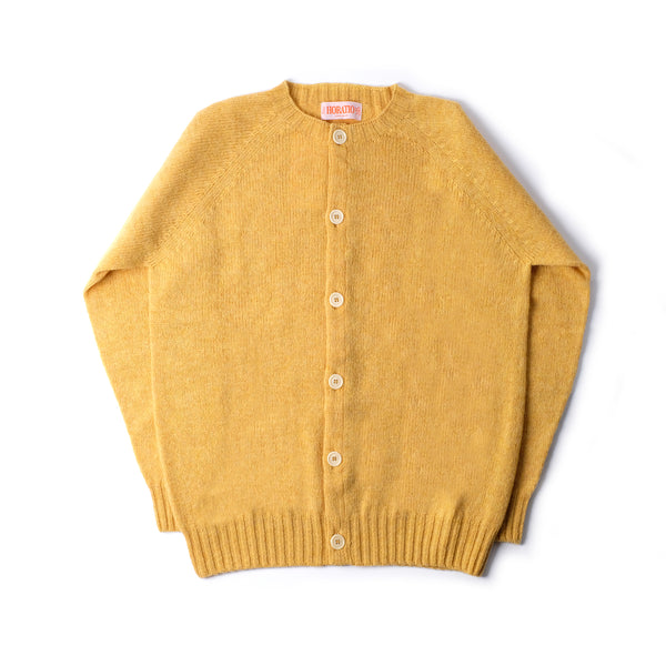 Inverugie Shaggy Cardi - Marzipan