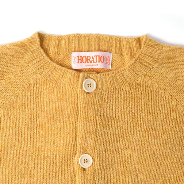 Inverugie Shaggy Cardi - Marzipan