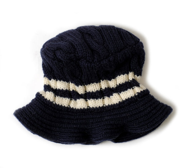 Meon Cricket Bucket - Navy White