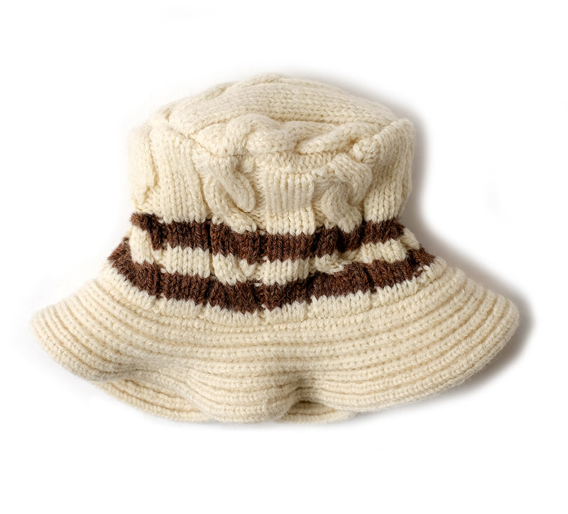 Meon Cricket Bucket - Ecru Brown