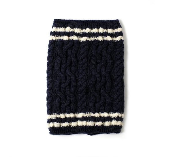 Turville Cricket Snood - Navy White