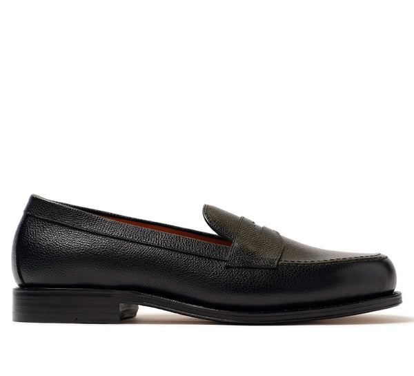 Dartmouth Loafer - Black Grain