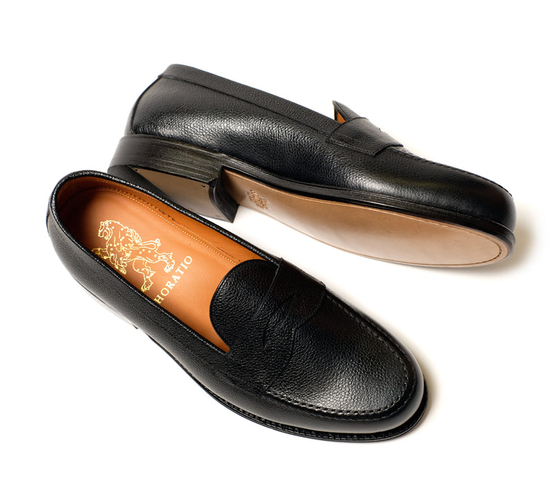 Dartmouth Loafer - Black Grain