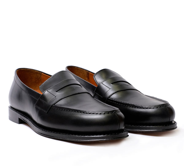 Devereux Loafer - Black Calf