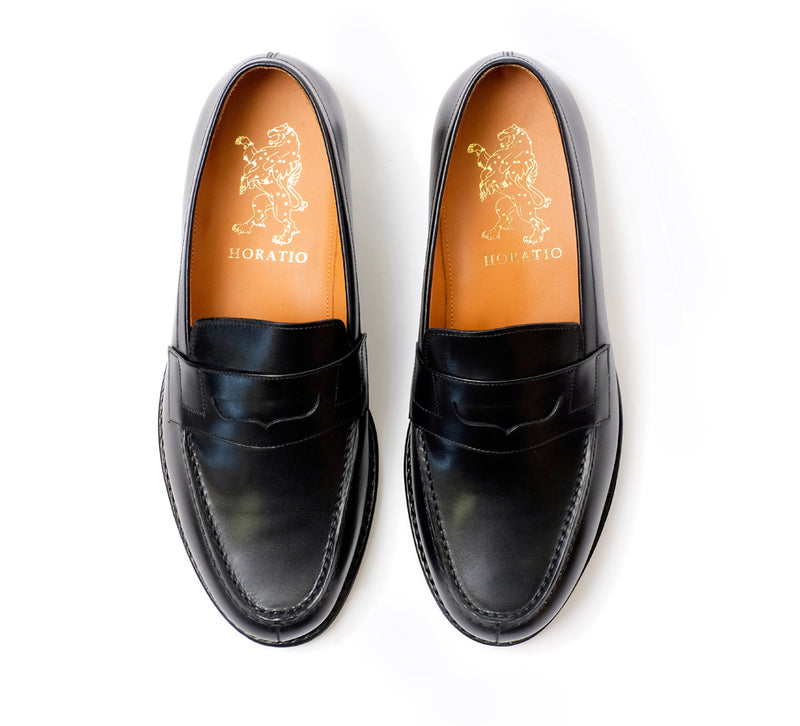 Devereux Loafer - Black Calf