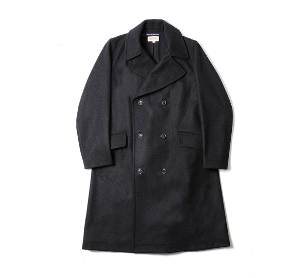 Ossington Great Coat - Charcoal