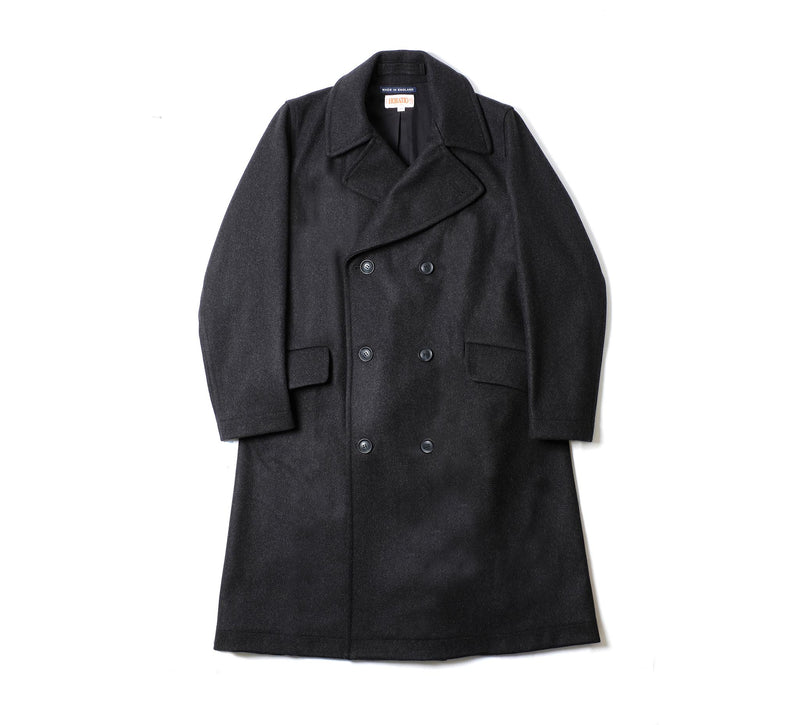 Ossington Great Coat - Charcoal