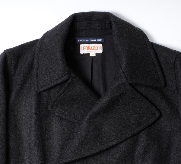 Ossington Great Coat - Charcoal