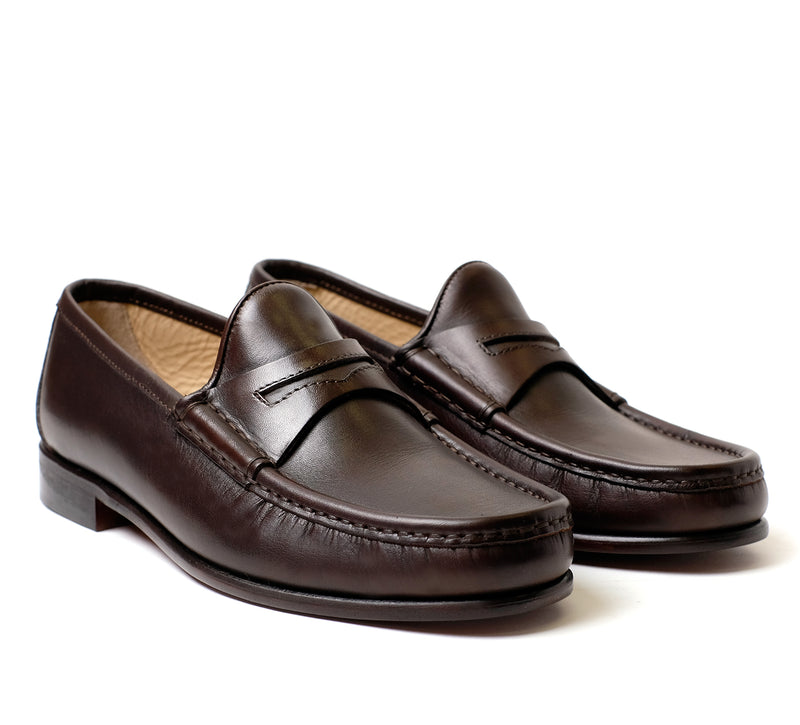 Hale Loafer - Dk Brown Calf