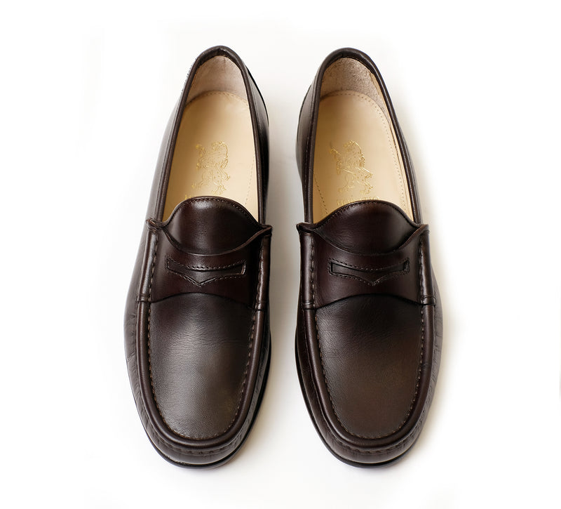 Hale Loafer - Dk Brown Calf