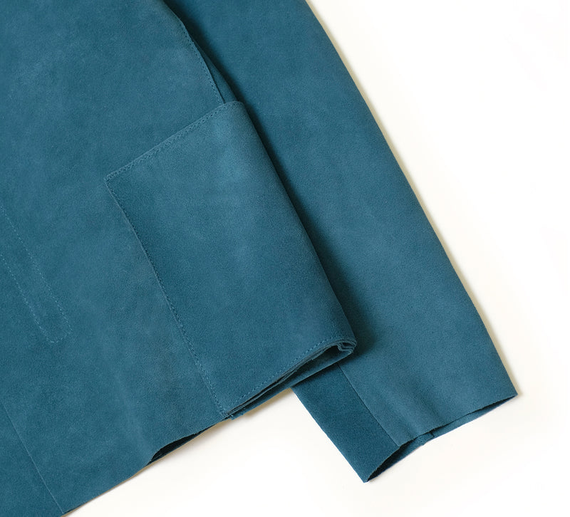 Romesdal Blouson - Teal Suede