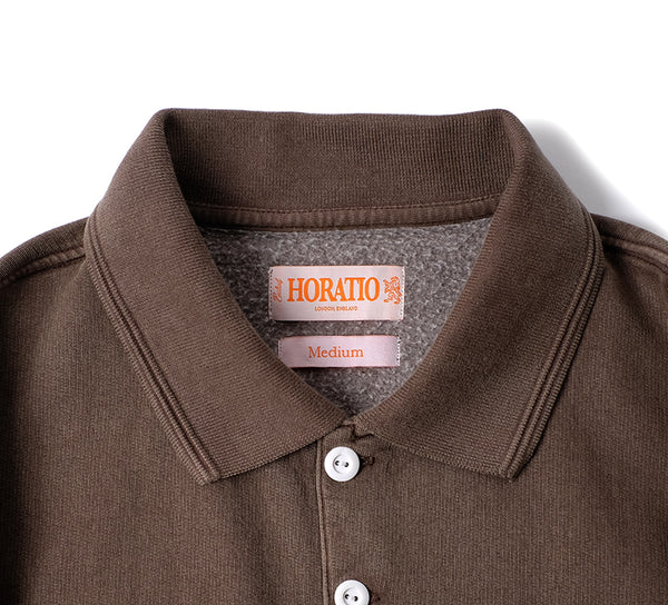 Lindon Rugby Sweatshirt - Brown