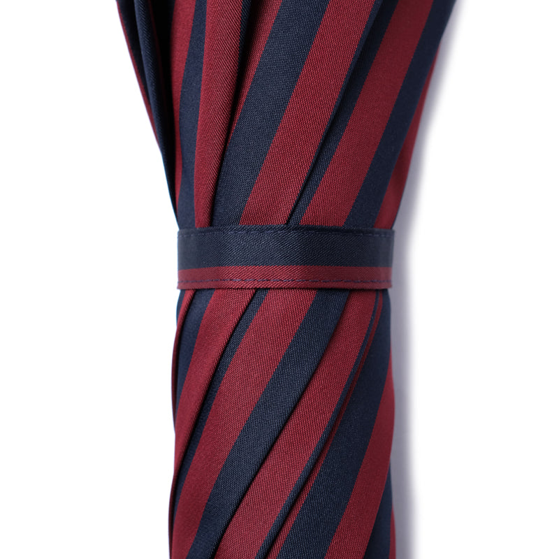City Boy Umbrella - Navy Red City Stripe