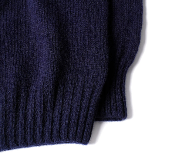 Kowdray Shaggy Polo - Navy