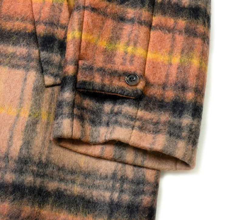 Kilmore Coat - Orange Check