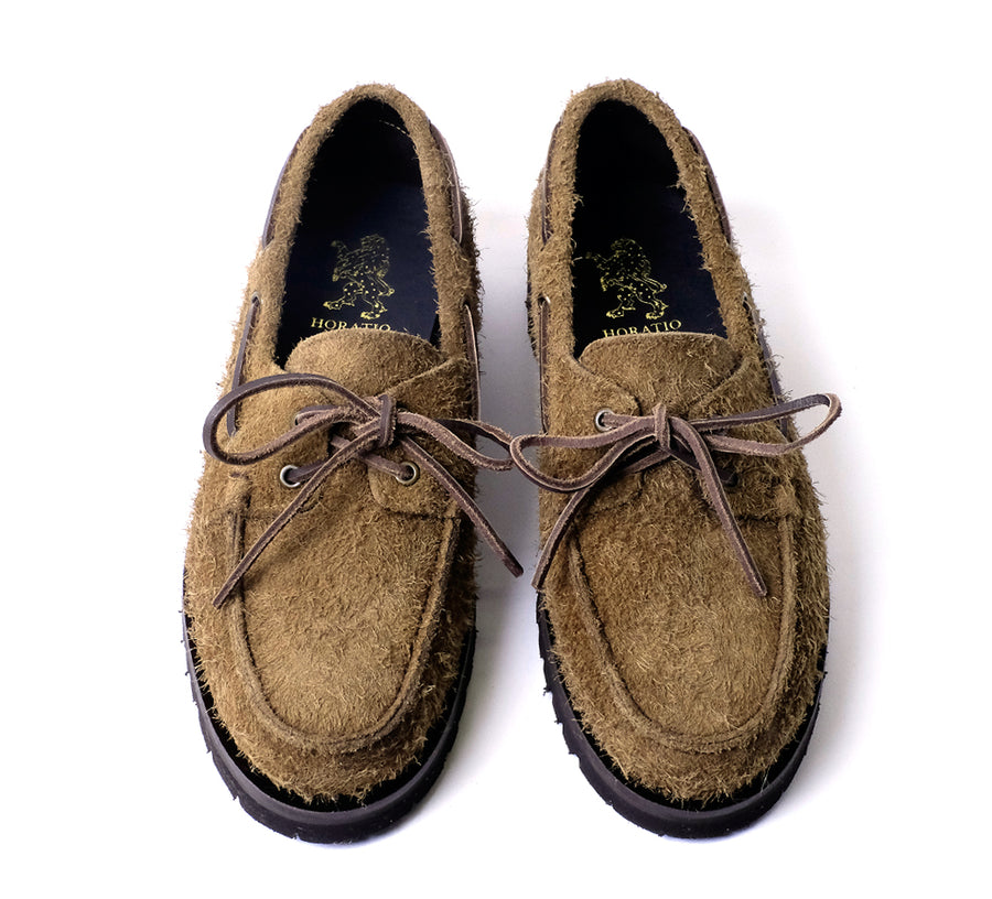 Port-Moc in Antelope Hairy Suede – Horatio