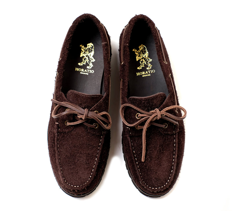 Port Moc Adventurer - Chocolate Hairy Suede
