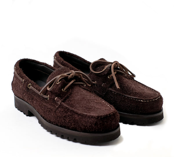 Port Moc Adventurer - Chocolate Hairy Suede