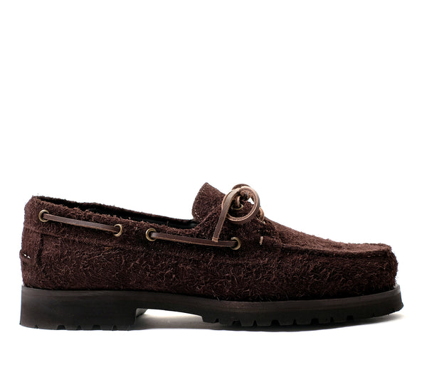 Port Moc Adventurer - Chocolate Hairy Suede