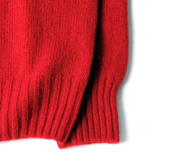 Kowdray Shaggy Polo - Red