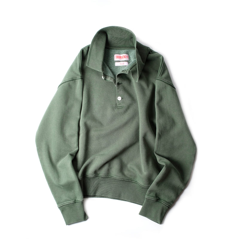 Lindon Rugby Sweatshirt - Seaweed