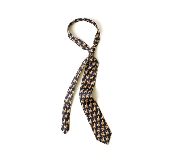 Deadstock Como Silk Tie - Terrier