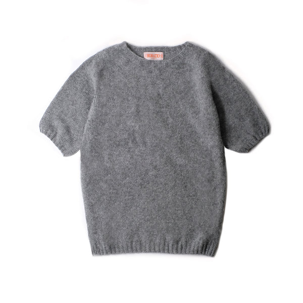 Seymour Short Sleeve Shaggy - Grey