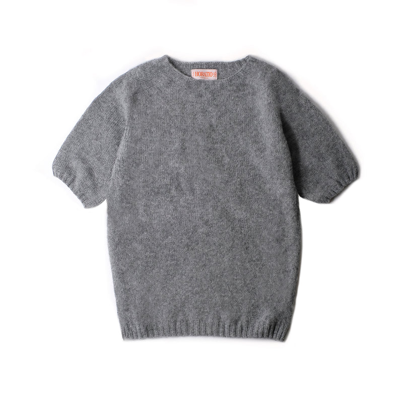 Seymour Short Sleeve Shaggy - Grey