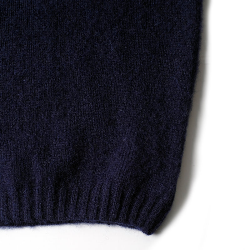 Seymour Short Sleeve Shaggy - Navy