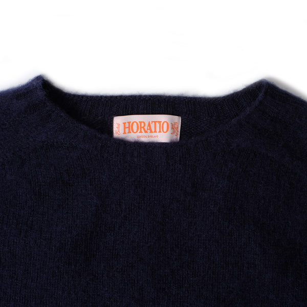 Seymour Short Sleeve Shaggy - Navy