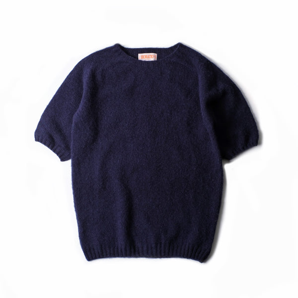 Seymour Short Sleeve Shaggy - Navy