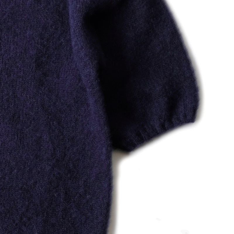 Seymour Short Sleeve Shaggy - Navy