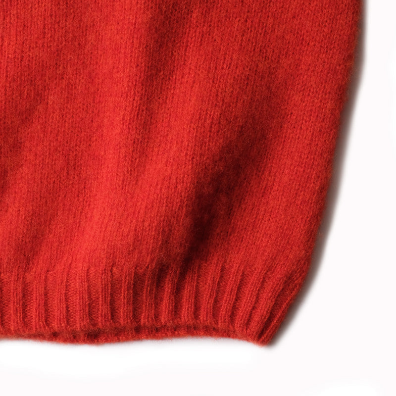 Seymour Short Sleeve Shaggy - Red