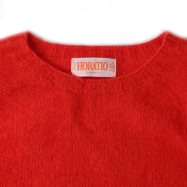 Seymour Short Sleeve Shaggy - Red