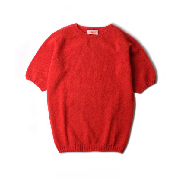 Seymour Short Sleeve Shaggy - Red