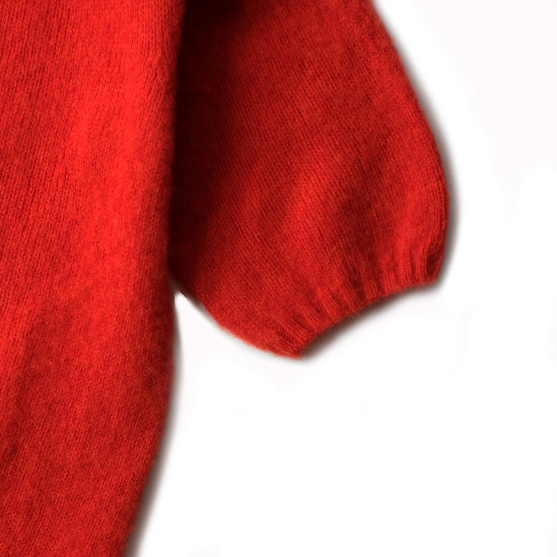 Seymour Short Sleeve Shaggy - Red