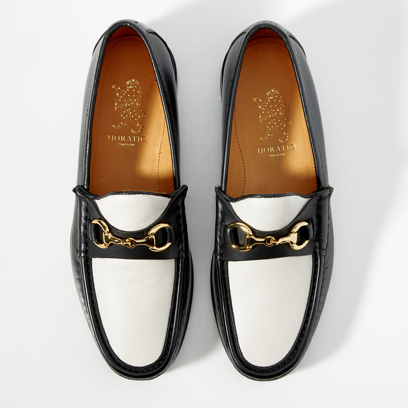 Beaufoy Loafer - Black White