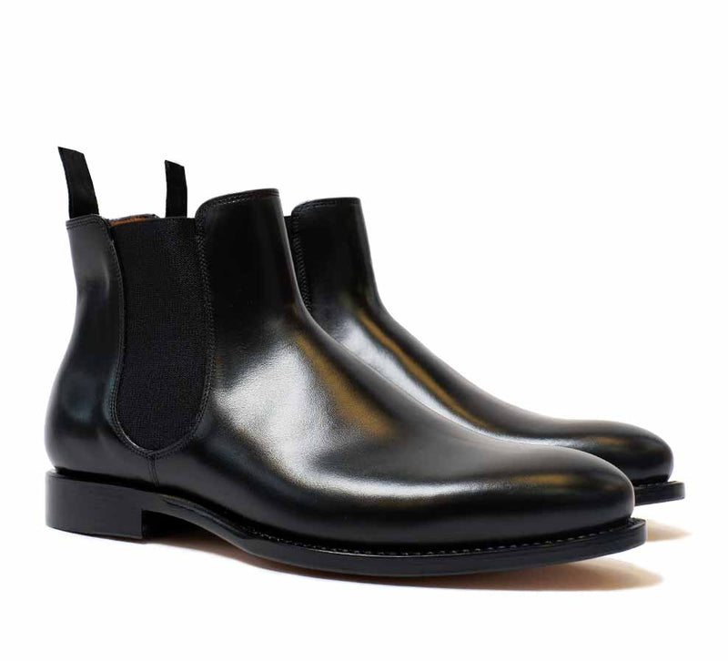 Wren Chelsea Boot - Black Calf